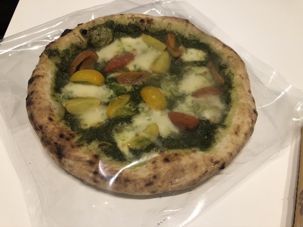 冷凍で持ち帰ったジェノベーゼ
