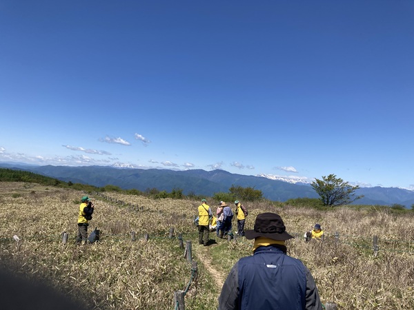 令和4年度 高ぼっち 自然環境ボランティア活動記録レポ☆塩尻市展望台御嶽山
