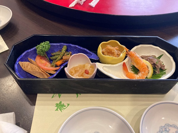 中信会館『龍胆(りゅうたん)』で食事会