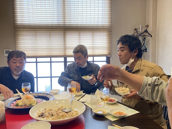 中信会館『龍胆(りゅうたん)』で食事会